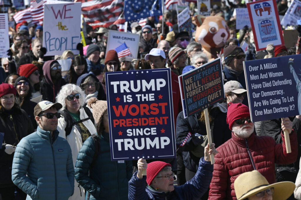 Demonstracja na znak protestu w USA.